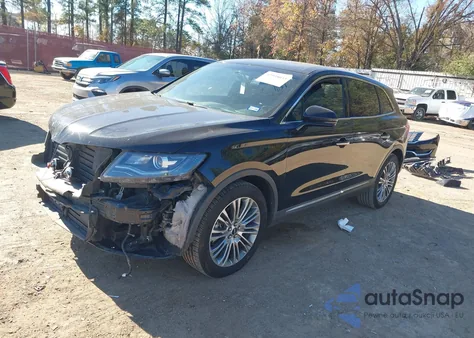 2017 Lincoln Mkx Reserve from USA, damaged, VIN 2LMPJ6LR3HBL21825